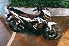 Sonic 150R độ đơn giản đẹp đến lạ kì của biker Tây Ninh