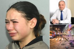 Tỷ phú Ukraine quỳ gối cầu xin tha thứ cho con gái lái xe Lexus gây tai nạn 6 người chết