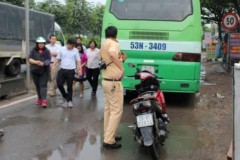 Xe buýt cán tử vong thương tâm một nữ sinh viên năm cuối