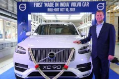 Xe sang Volvo XC90 lắp ráp đầu tiên tại Ấn Độ chính thức xuất xưởng