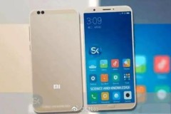 Xiaomi Mi6C viền siêu mỏng, camera kép lộ ảnh render
