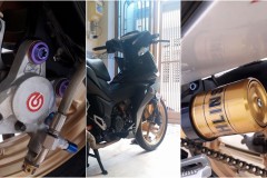 Winner 150 độ đầy phong cách tạo ấn tượng của biker Cần Thơ