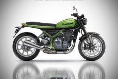 Xem trước Kawasaki Z900 RS 2018 qua bản dựng của IAB