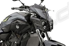 Yamaha MT-07 2018 lộ bản vẽ thiết kế đầu đèn 4 gương cầu cực độc