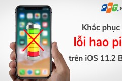 Những cách hạn chế tình trạng tụt pin trên iOS 11.2