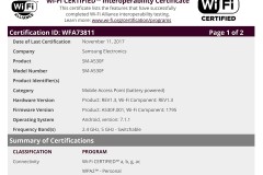 Bộ đôi smartphone Galaxy A5 và A7 phiên bản 2018 vừa đạt chứng nhận Wifi