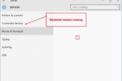 Hướng dẫn sửa lỗi Bluetooth bị mất trên cài đặt Settings Windows 10