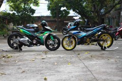 Cặp đôi Exciter 150 độ khủng của Biker Hà Nội