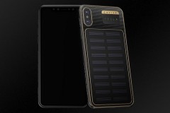 Caviar lại ra mắt phiên bản iPhone X sử dụng pin năng lượng mặt trời ở mặt sau