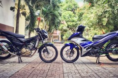 Chi tiết Exciter 150 độ đẹp hơn zin của Biker Đắk Lắk