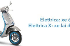 Vespa Elettrica sẽ ra mắt & bán vào năm 2018 với 2 phiên bản