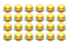 "Cười ra nước mắt" là emoji phổ biến nhất trên iOS và macOS