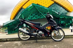 Exciter 135 độ phong cách Malay đầy sang chảnh