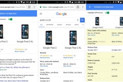 Google bổ sung tính năng so sánh thông số kỹ thuật giúp người dùng đánh giá sản phẩm dễ dàng hơn