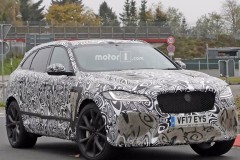 Jaguar F-Pace SVR lộ ảnh thử nghiệm trên đường phố