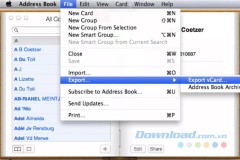 Cách đưa danh bạ vào Outlook trên Mac