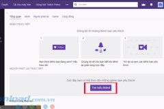 Hướng dẫn sử dụng Twitch để theo dõi live stream game thủ