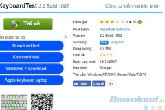 Hướng dẫn tải và cài đặt Keybroad Test trên máy tính