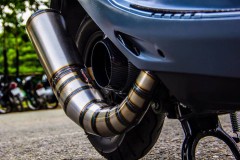 Huyền thoại Dio SR độ ' bánh bèo ' với đồ chơi hàng hiệu