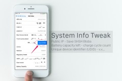 System Info - Thêm thông tin trong mục giới thiệu, sao lưu SHSH blobs ngay trên máy