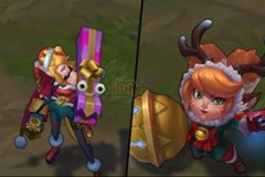 LMHT: Cận cảnh 4 trang phục Kog'Maw Công Nghệ, Draven Ông Già Tuyết, Jinx Yêu Tinh và Poppy Ngày Tuyết Rơi