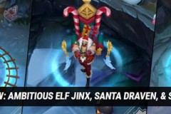 LMHT: Hé lộ hình ảnh 3 bộ skin Jinx Yêu Tinh, Draven Ông Già Tuyết, Poppy Ngày Tuyết Rơi