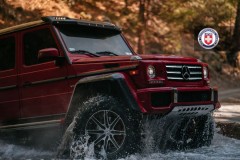 Mercedes-AMG G550 4x4² thay diện mạo với các bánh xe mới