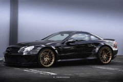 Mercedes-Benz SL65 AMG Black Series thu hút hơn với các la-zăng hiệu HRE