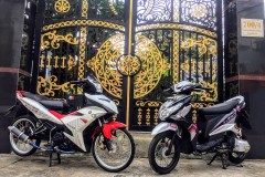 Mx-king 150 độ khoe dáng cùng ông vua nước đề Luvias