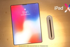 iPad X với thiết kế màn hình tràn viền cực chất và cuốn hút