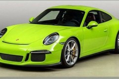 Porsche 911 R có thể là chiếc xe duy nhất có ngoại thất màu Acid Green