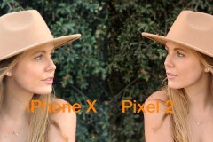 So sánh khả năng chụp mẫu xóa phông giữa iPhone X và Google Pixel 2