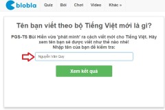 Với ngôn ngữ "Tiếq Việt" cải tiến, tên của bạn là gì?