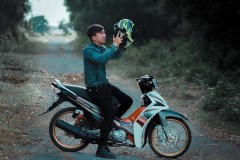 Thả hồn vào bộ ảnh Sirius Fi độ côn tay khá độc đáo