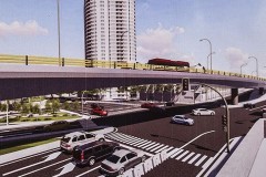 Thi công cầu vượt An Dương - Nghi Tàm, phương tiện đi lại thế nào để không ùn tắc