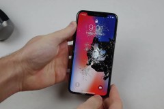 Thử nghiệm thả rơi, tra tấn iPhone X bằng dao và búa: Mặt lưng có độ bền tốt hơn iPhone 8