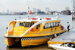 Ngày 25/11 tuyến buýt đường sông đầu tiên của TP.HCM sẽ đi vào hoạt động