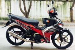Exciter 135 độ mang phong cách Spark thái khá mạnh mẽ và thể thao