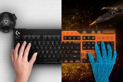 HTC bắt tay Logitech đưa bàn phím máy tính vào thực tế ảo