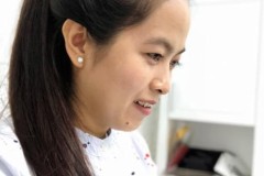 Hình ảnh chụp selfie xóa phông bằng iPhone X