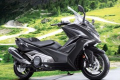 Kymco AK 550: xe ga cỡ lớn với kiểu dáng hầm hố, động cơ 550 phân khối