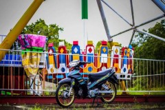 Sirius 110 độ ' bánh bèo ' gây ấn tượng của biker Kiên Giang