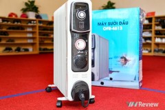 Máy sưởi FujiE OFR4413: thiết kế nhỏ gọn, màu sắc bắt mắt, làm ấm nhanh