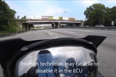Triumph Street Triple S clip test max speed tốc độ tối đa