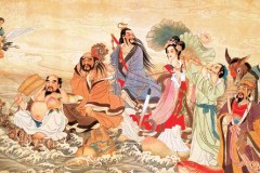 Thưởng thức tác phẩm hội họa: ‘Bát tiên say rượu’ để khám phá nội hàm thâm sâu