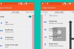 Thay thế 3 phím back home recent app của Android bằng thao tác vuốt trượt trên mép viền màn hình