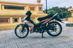 Bộ ảnh đẹp về Exciter 135 độ phong cách quay ngược thời gian