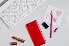 Ngắm bộ ảnh nghệ thuật OPPO F5 đỏ đam mê rực rỡ