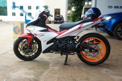 Exciter 150 độ dàn chân siêu khủng cướp từ xe PKL