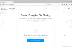 Hướng dẫn sử dụng Firefox Send để gửi tập tin qua mạng